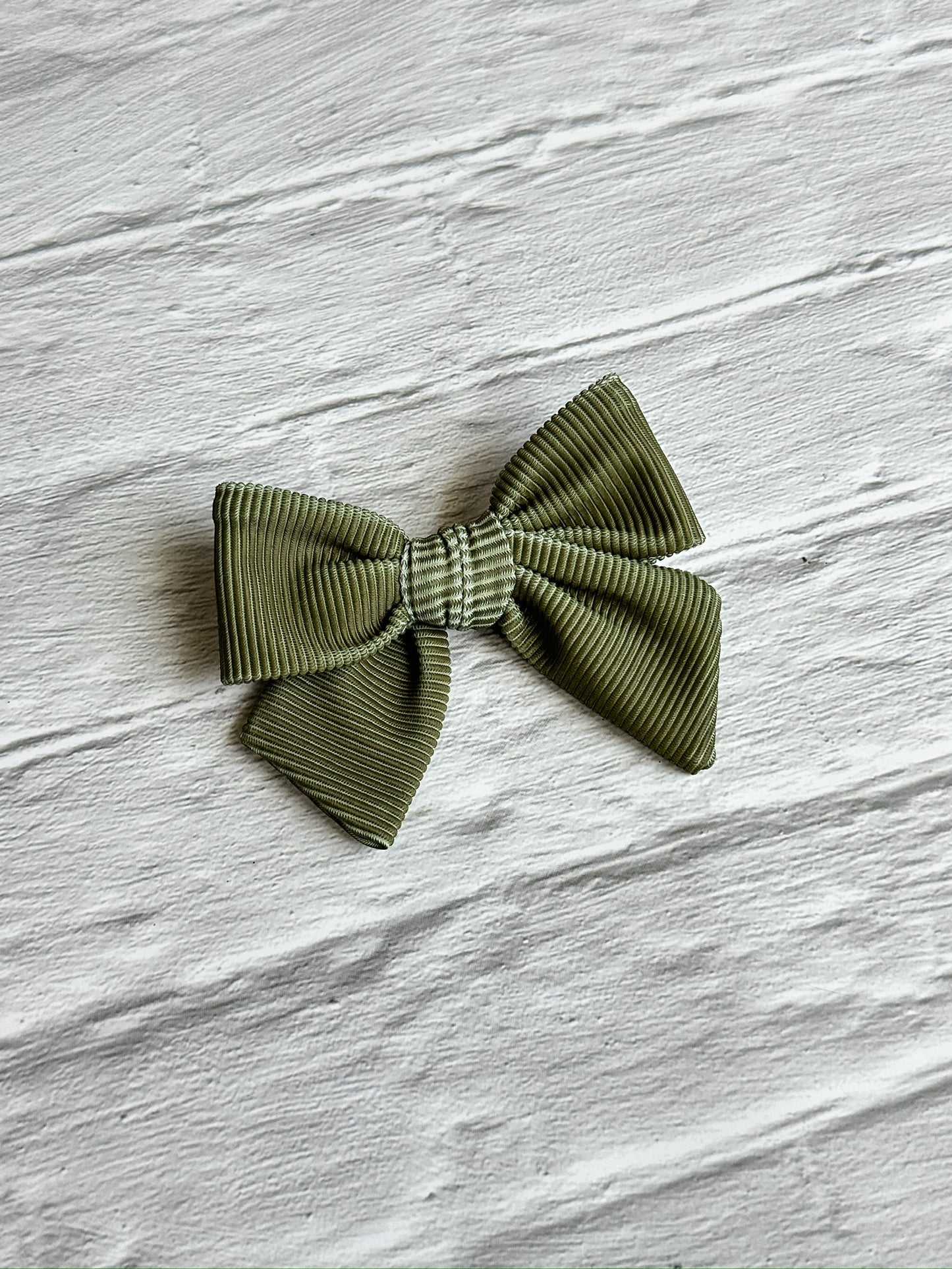 OLIVE RIBBED SWIM