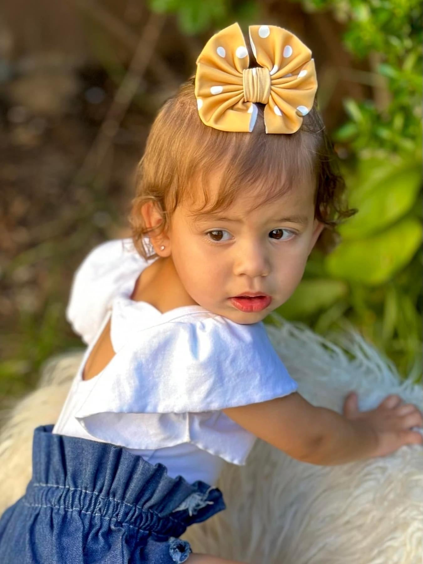 YELLOW POLKA DOTS