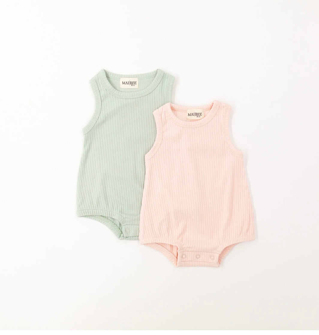 RIBBED BUBBLE ONESIE