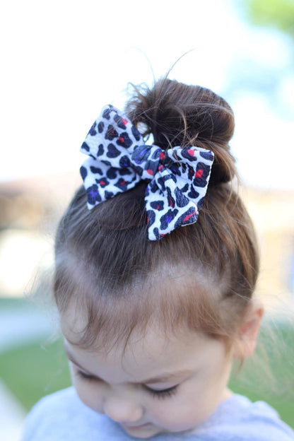 RED & BLUE LEOPARD